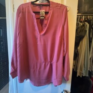 Torrid Deep Pink Blouse